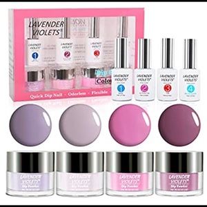 Lavender Violets Dip-Powdered Nail Kit